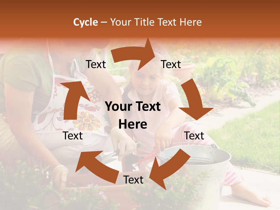 Bloom Retirement Spring PowerPoint Template