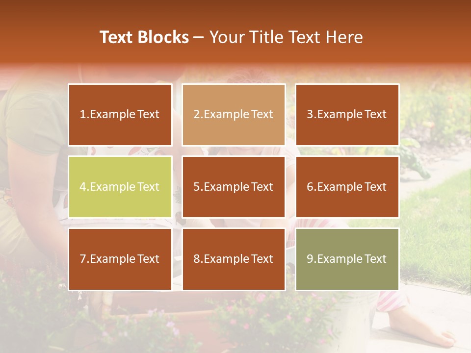 Bloom Retirement Spring PowerPoint Template