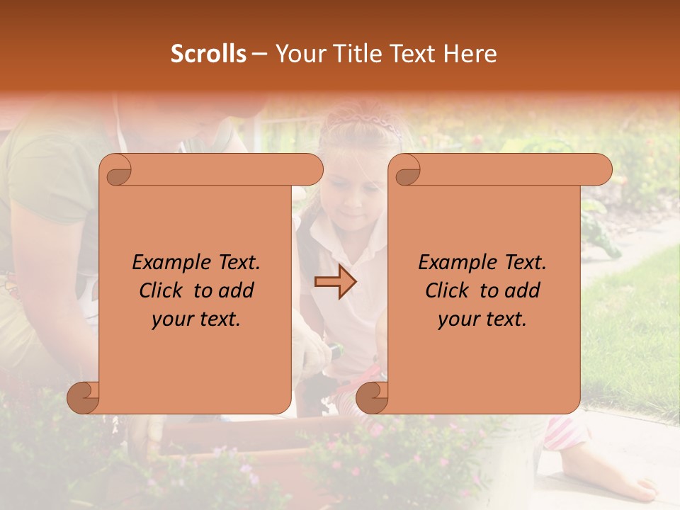 Bloom Retirement Spring PowerPoint Template
