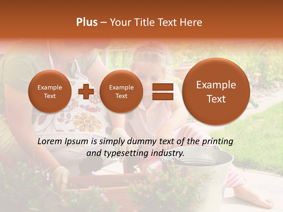 Bloom Retirement Spring PowerPoint Template