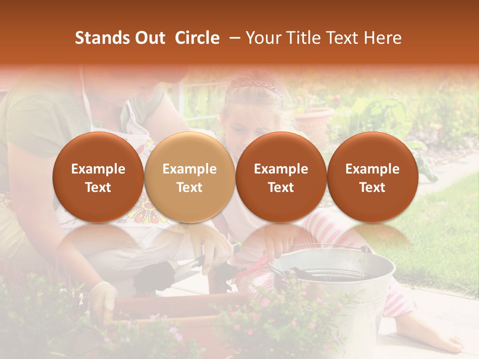 Bloom Retirement Spring PowerPoint Template