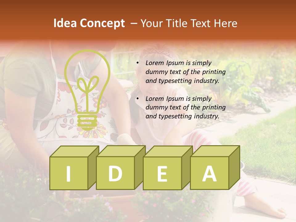 Bloom Retirement Spring PowerPoint Template