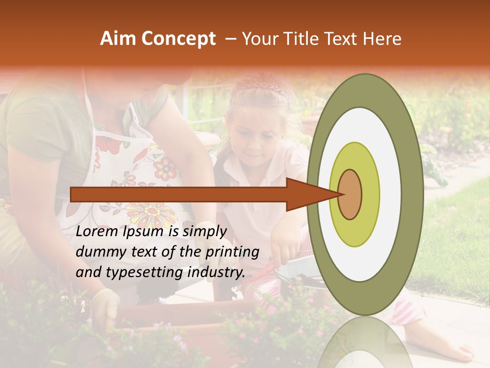 Bloom Retirement Spring PowerPoint Template