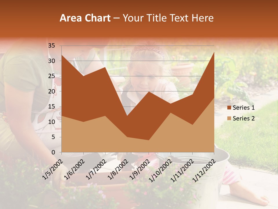 Bloom Retirement Spring PowerPoint Template