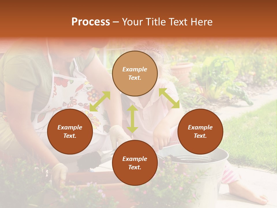 Bloom Retirement Spring PowerPoint Template