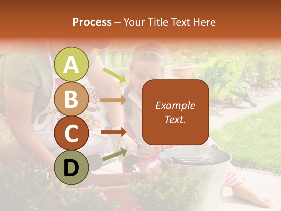 Bloom Retirement Spring PowerPoint Template