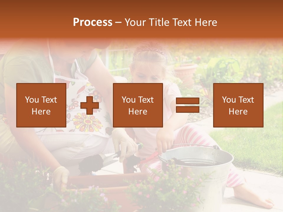 Bloom Retirement Spring PowerPoint Template
