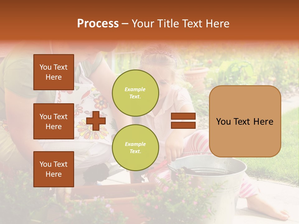 Bloom Retirement Spring PowerPoint Template