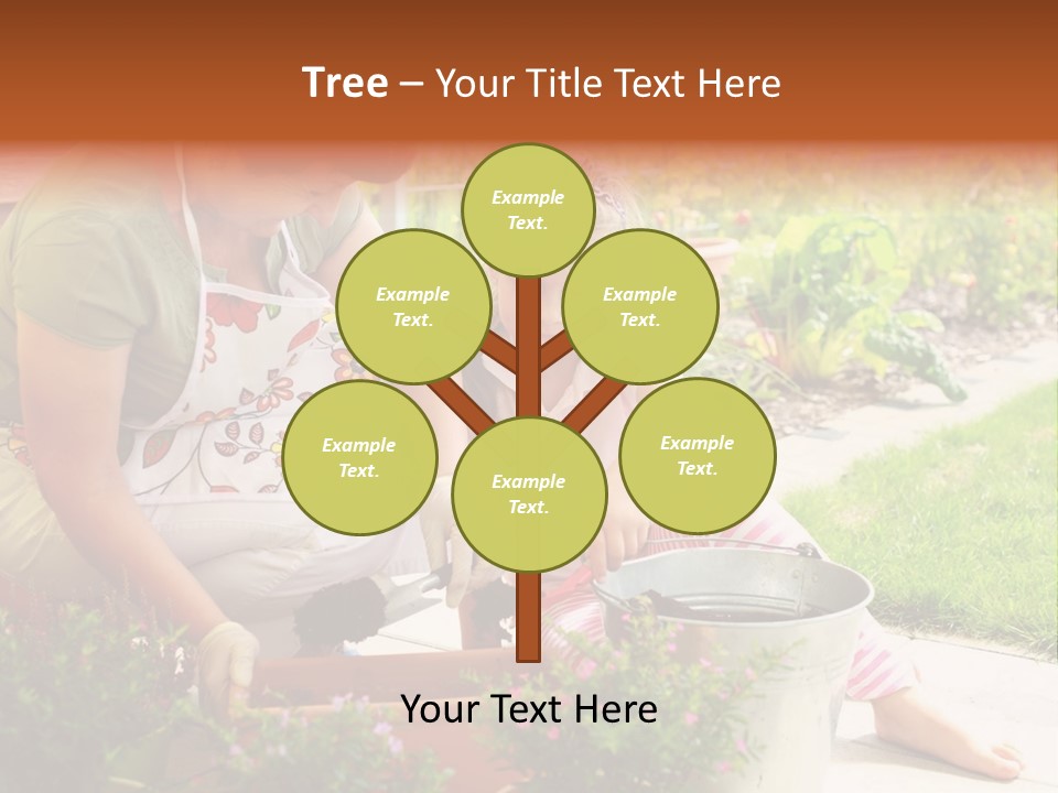 Bloom Retirement Spring PowerPoint Template