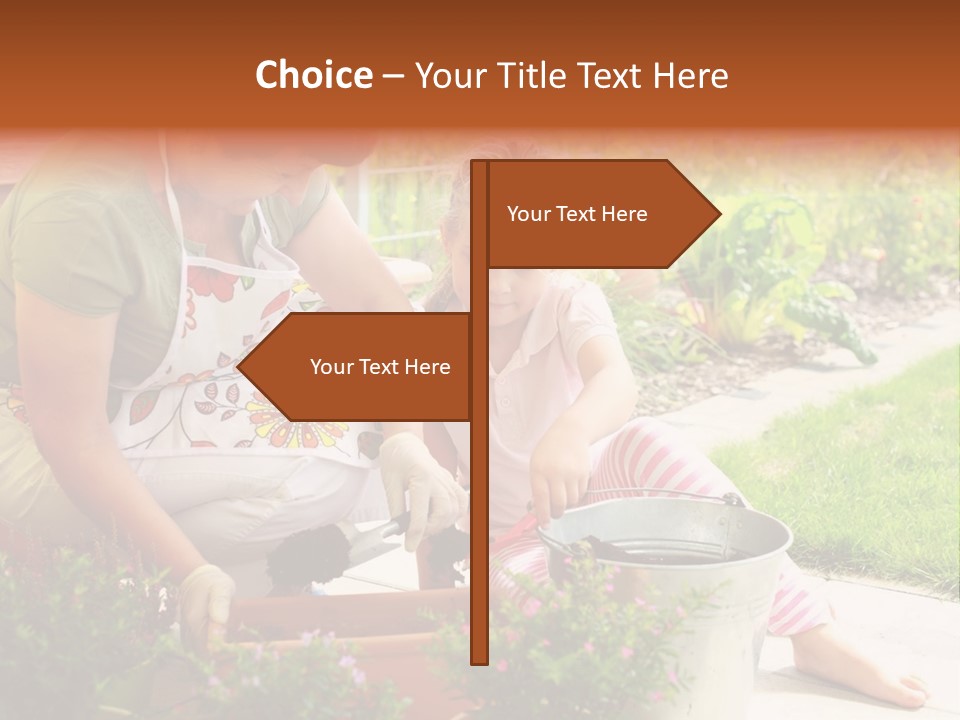 Bloom Retirement Spring PowerPoint Template