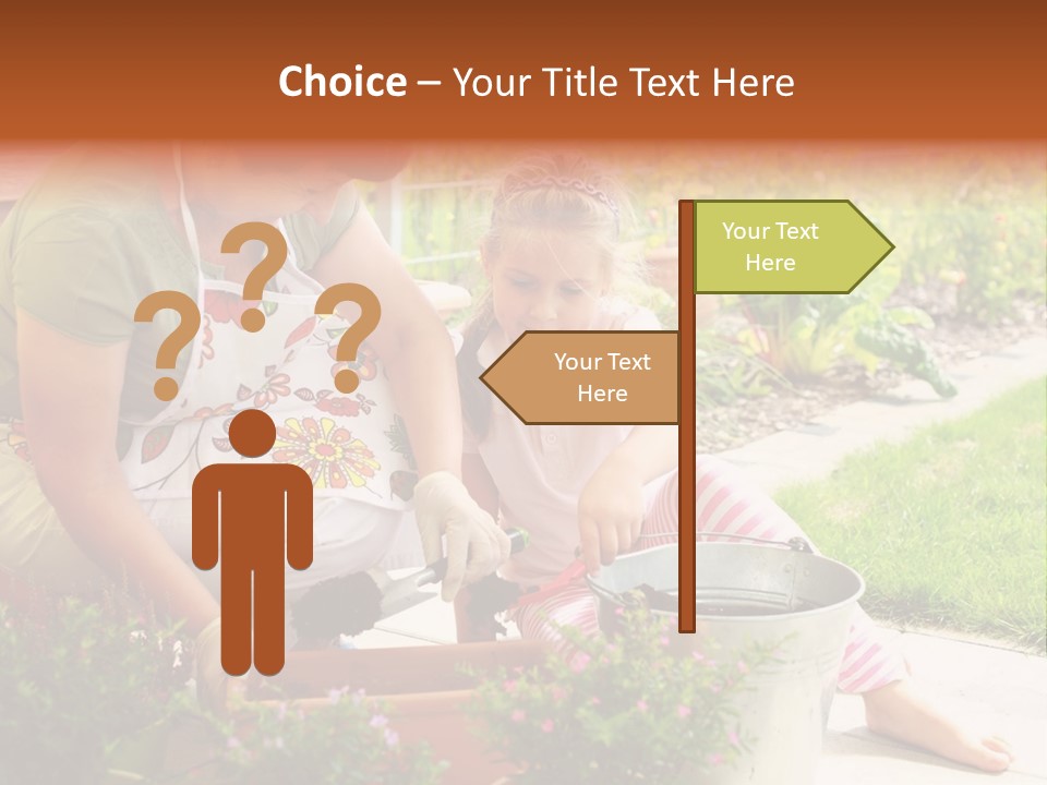 Bloom Retirement Spring PowerPoint Template