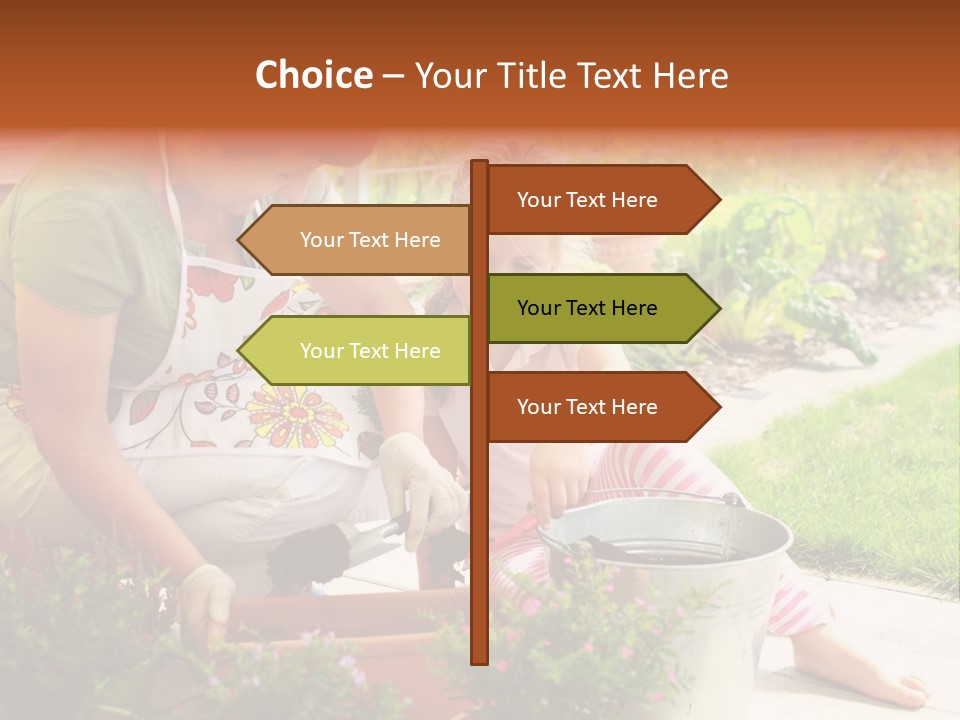 Bloom Retirement Spring PowerPoint Template