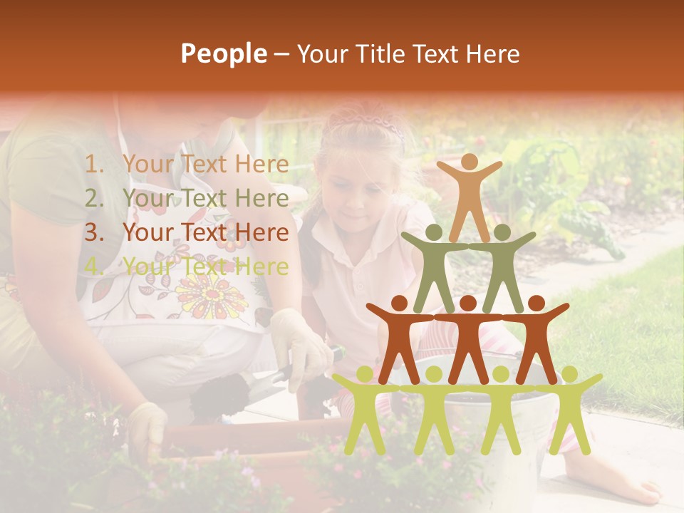 Bloom Retirement Spring PowerPoint Template