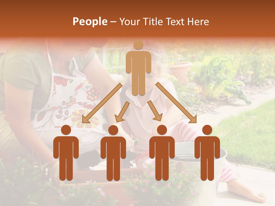 Bloom Retirement Spring PowerPoint Template