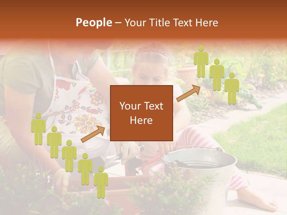 Bloom Retirement Spring PowerPoint Template