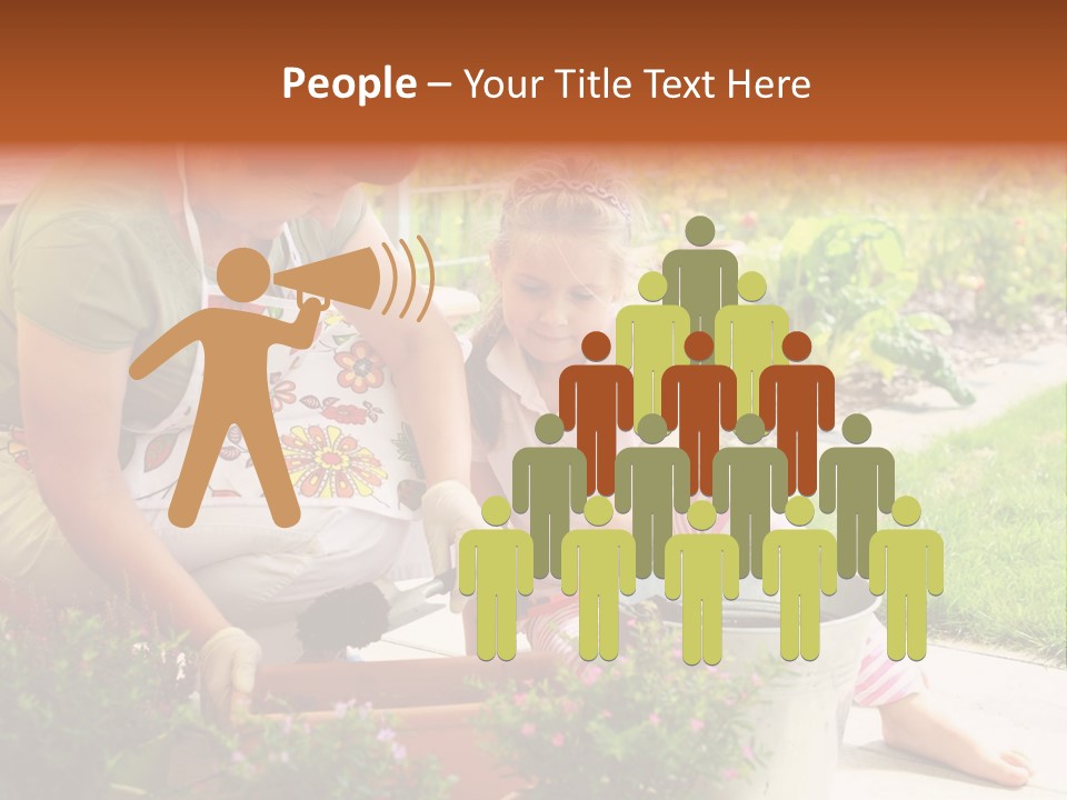 Bloom Retirement Spring PowerPoint Template