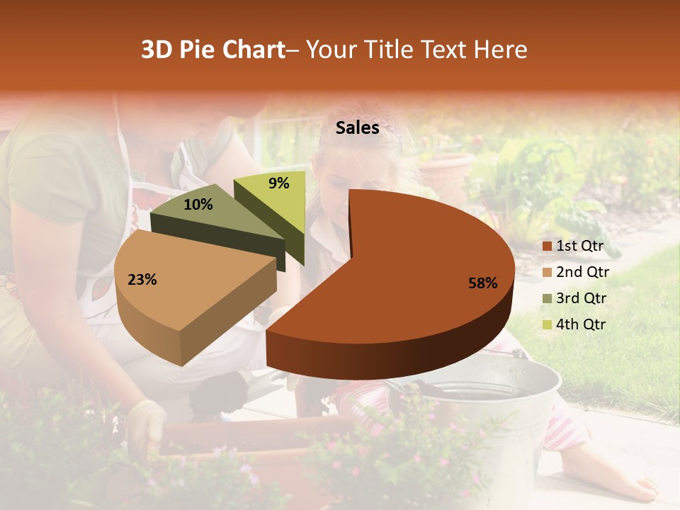 Bloom Retirement Spring PowerPoint Template