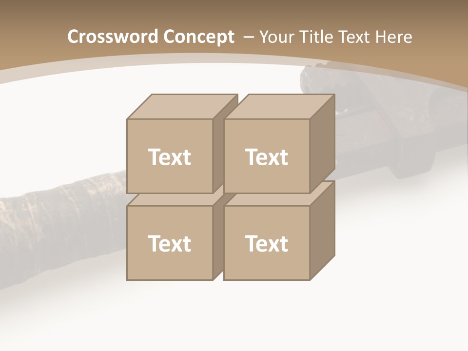 Faucet Heavy Head PowerPoint Template