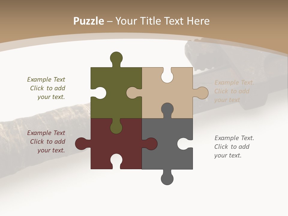 Faucet Heavy Head PowerPoint Template