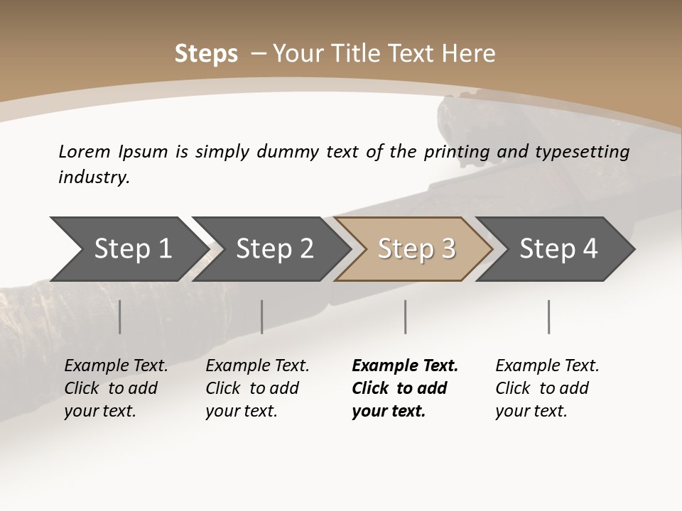 Faucet Heavy Head PowerPoint Template