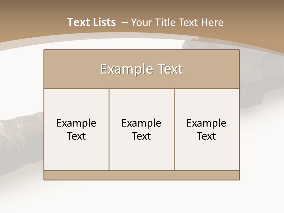 Faucet Heavy Head PowerPoint Template