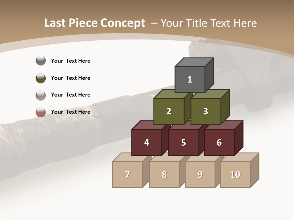 Faucet Heavy Head PowerPoint Template