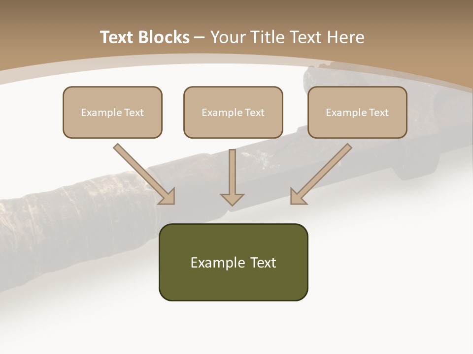 Faucet Heavy Head PowerPoint Template