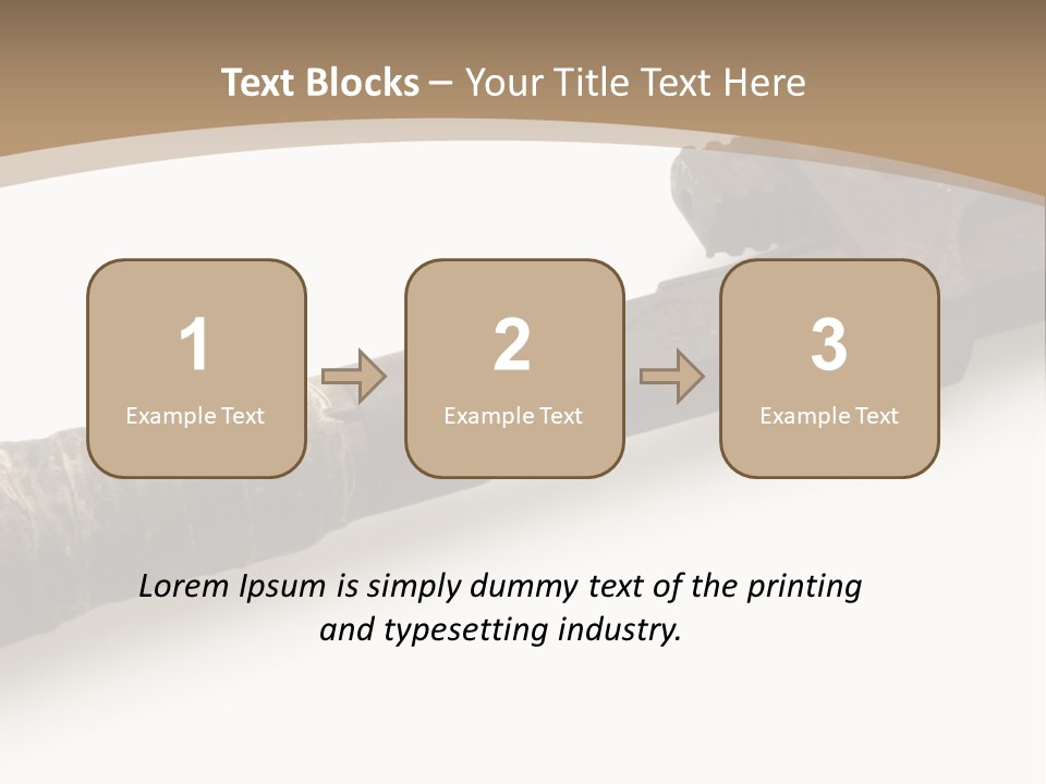 Faucet Heavy Head PowerPoint Template