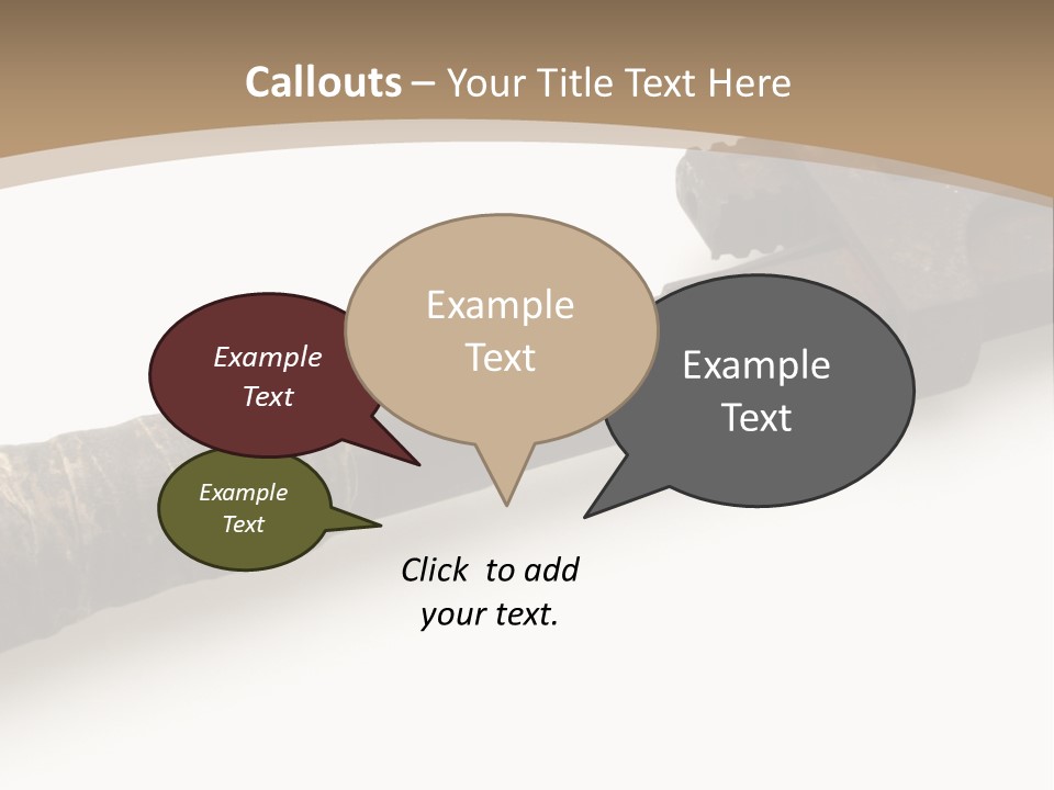Faucet Heavy Head PowerPoint Template