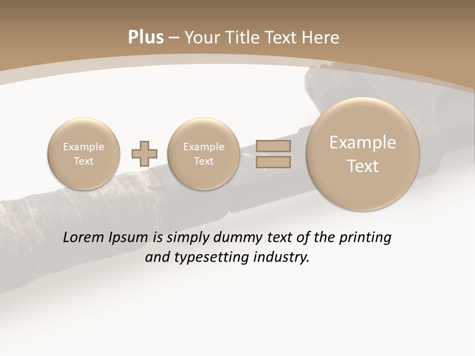 Faucet Heavy Head PowerPoint Template