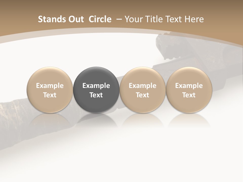 Faucet Heavy Head PowerPoint Template