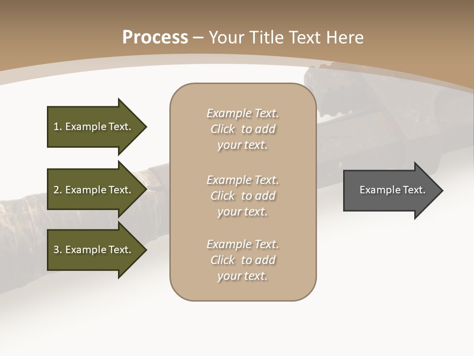 Faucet Heavy Head PowerPoint Template