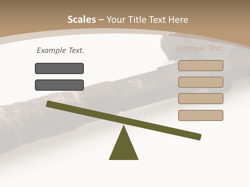 Faucet Heavy Head PowerPoint Template