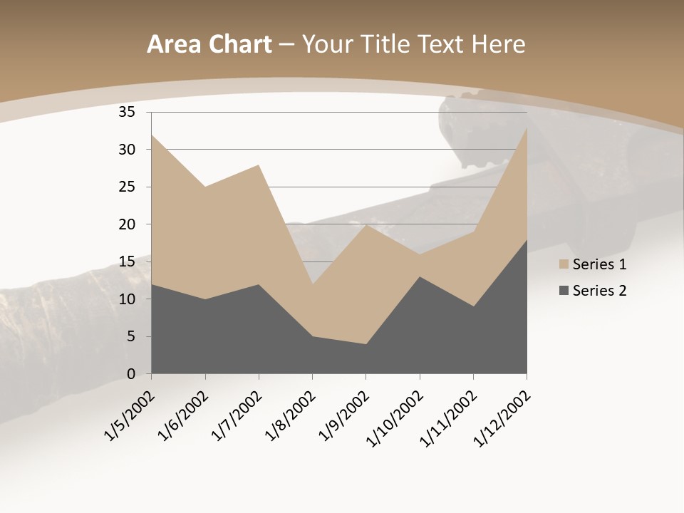 Faucet Heavy Head PowerPoint Template