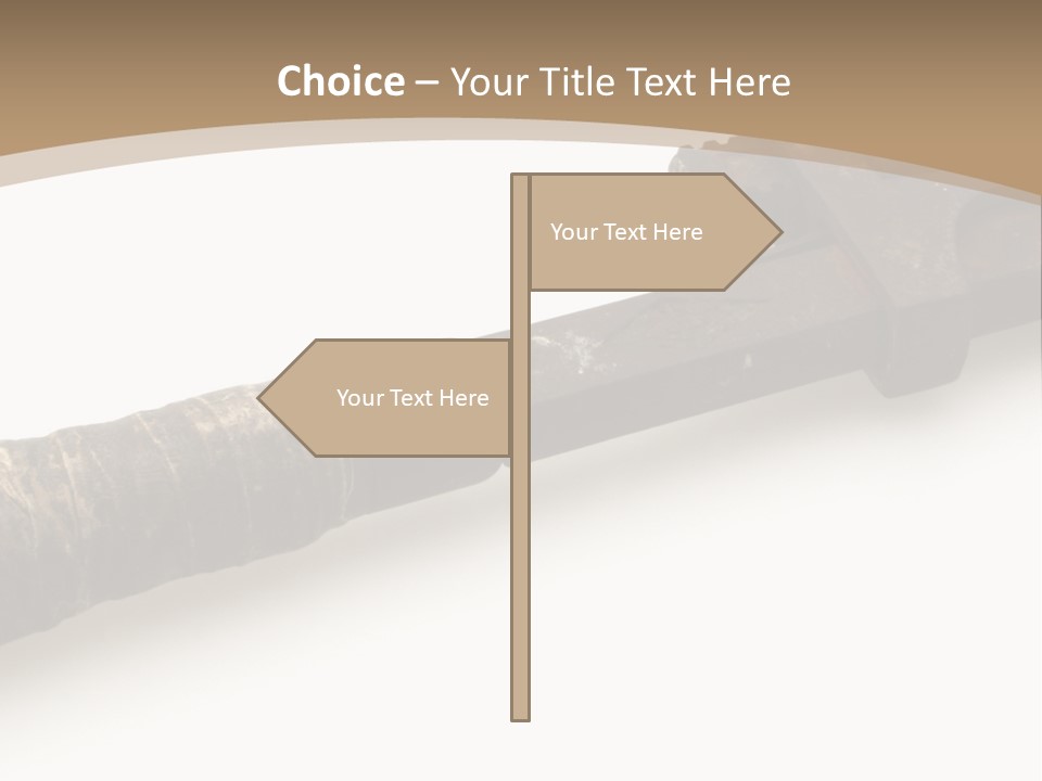 Faucet Heavy Head PowerPoint Template