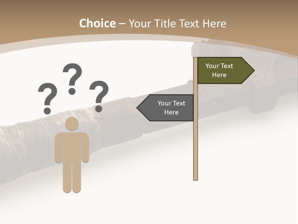Faucet Heavy Head PowerPoint Template