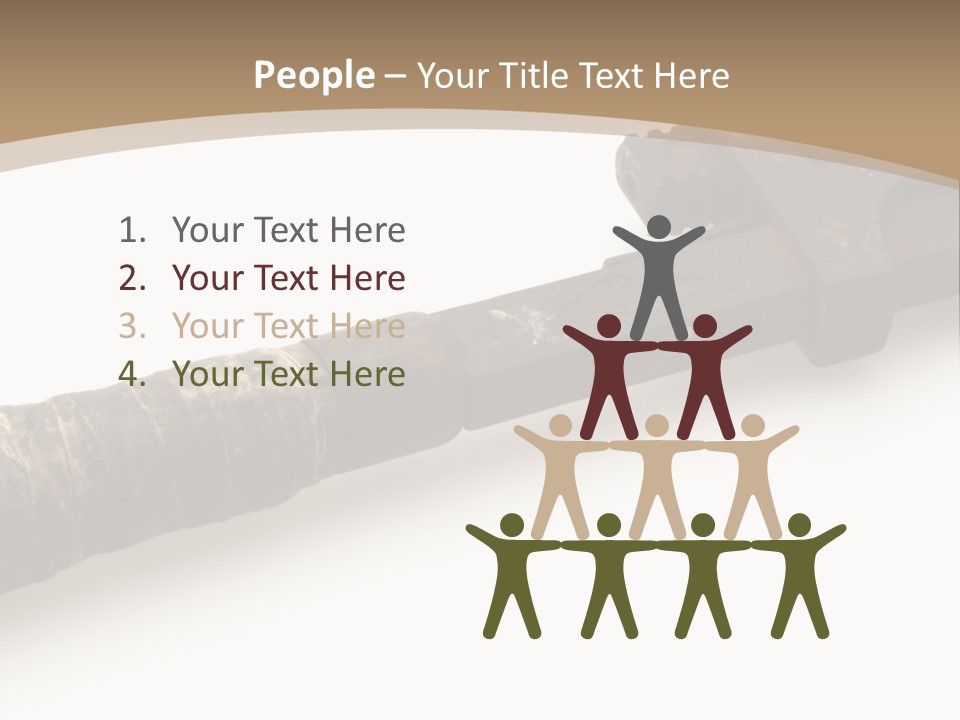 Faucet Heavy Head PowerPoint Template