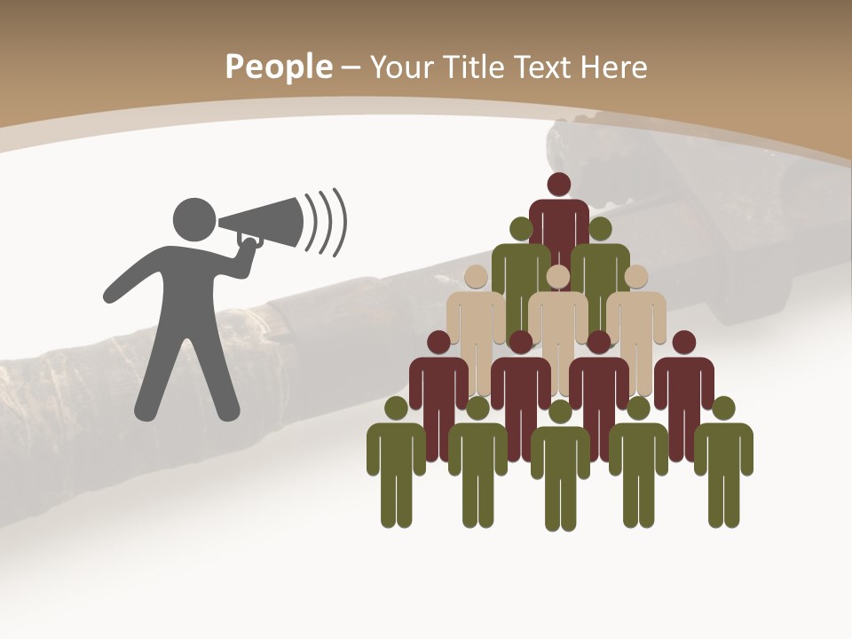 Faucet Heavy Head PowerPoint Template