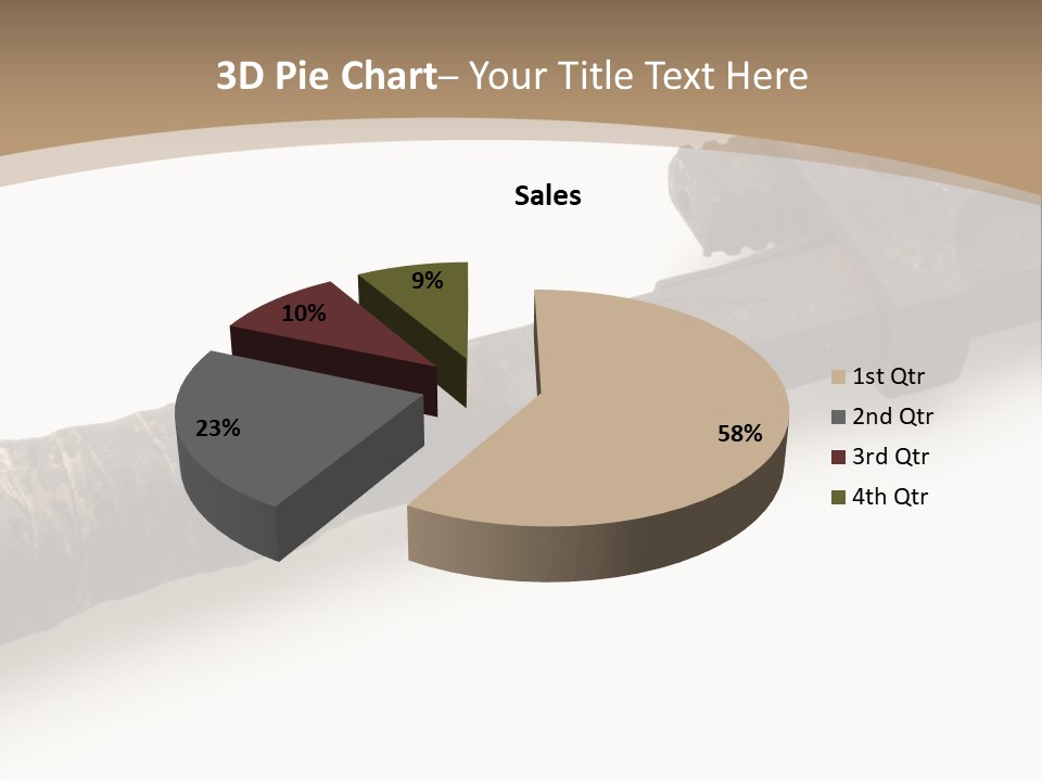 Faucet Heavy Head PowerPoint Template