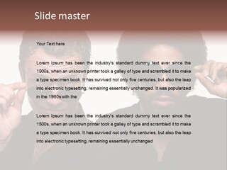 Energy Optician Positivity PowerPoint Template