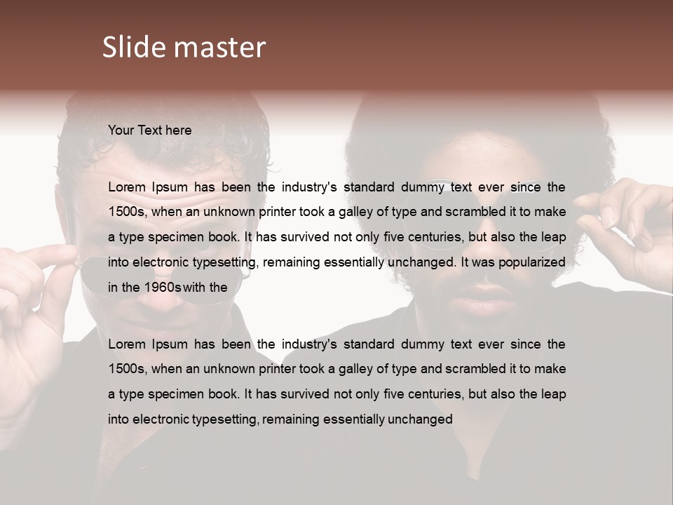 Energy Optician Positivity PowerPoint Template
