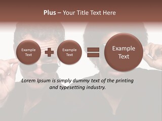 Energy Optician Positivity PowerPoint Template
