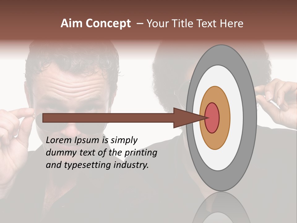 Energy Optician Positivity PowerPoint Template