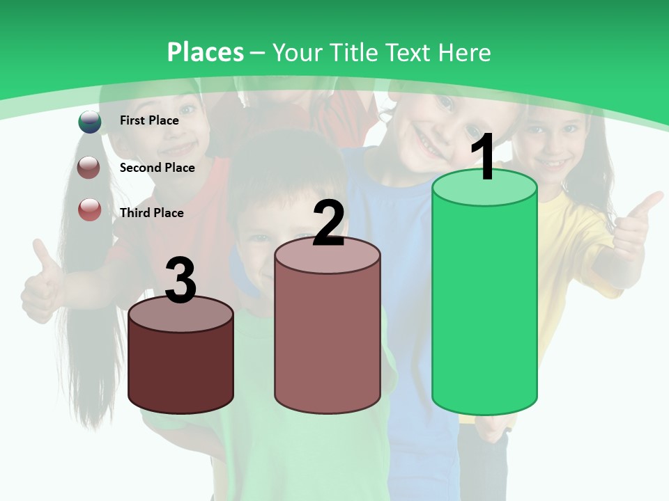 Education Girl Adorable PowerPoint Template