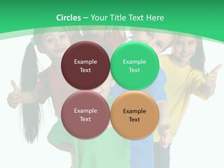Education Girl Adorable PowerPoint Template