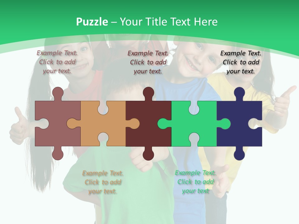 Education Girl Adorable PowerPoint Template