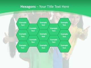 Education Girl Adorable PowerPoint Template