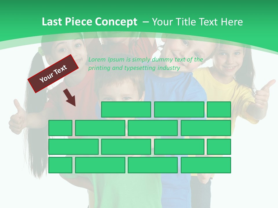 Education Girl Adorable PowerPoint Template