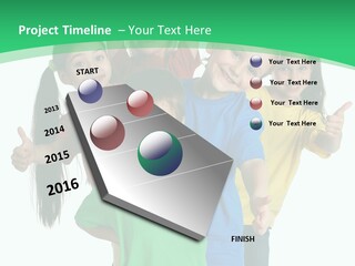 Education Girl Adorable PowerPoint Template