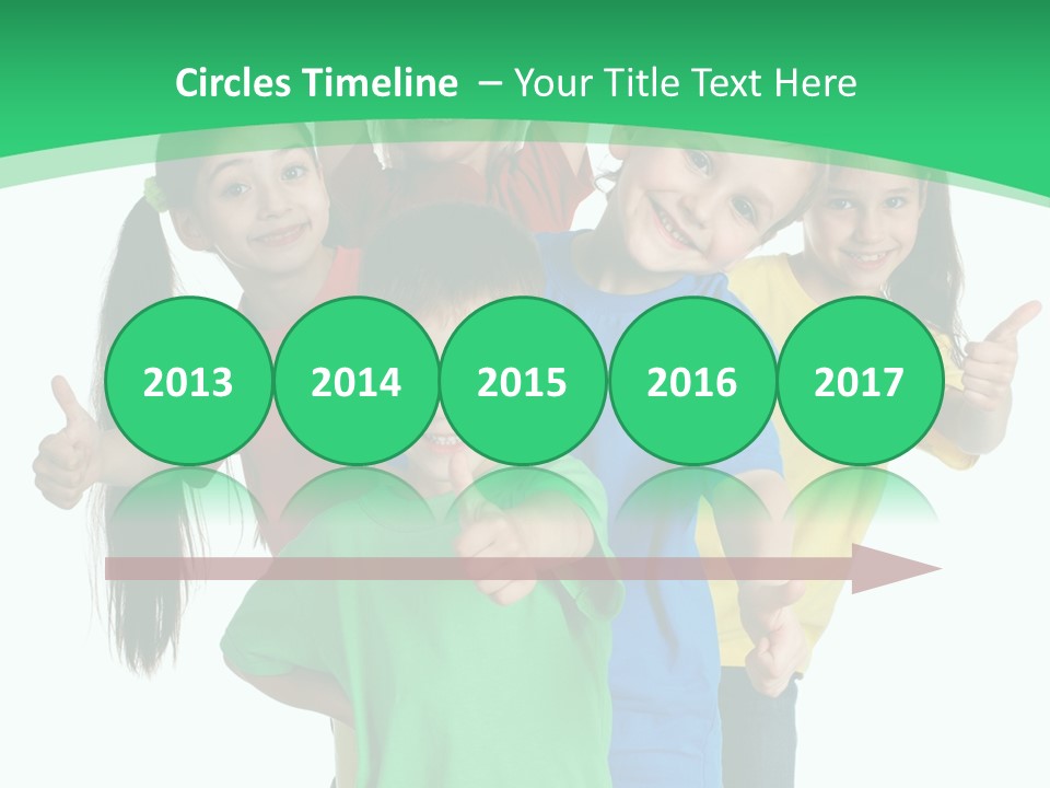 Education Girl Adorable PowerPoint Template